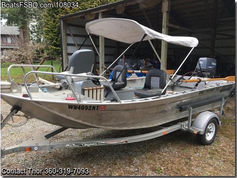 16' 2005 Aluminator Runabout BoatsFSBOgo