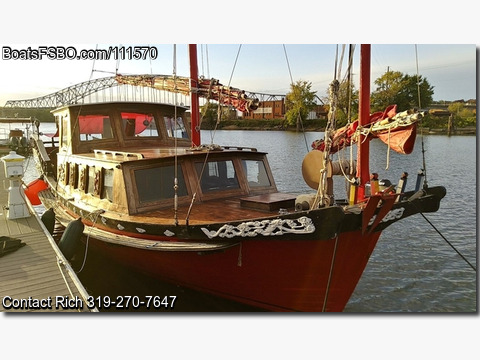 36' 1967 Chinese Junk 36 Motorsailer BoatsFSBOgo
