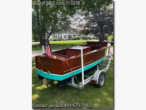 17' 1938 Chris Craft Deluxe Utility BoatsFSBOgo