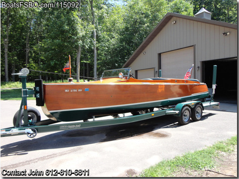 24' 1930 Chris Craft 103 Triple Cockpit Runabout BoatsFSBOgo