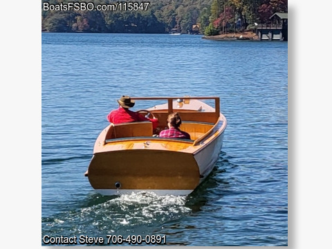 24'  2025 Classic Style Wooden Boat Canadian Launch BoatsFSBOgo