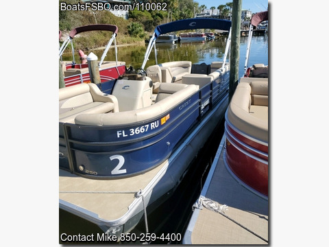25' 2018 Crest 250 HD Pontoon Boat BoatsFSBOgo