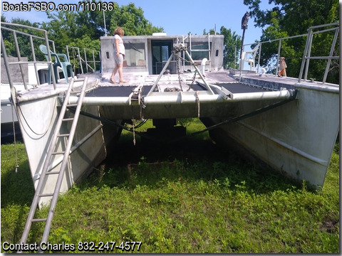 40' 2012 Custom Aluminum Catamaran BoatsFSBOgo