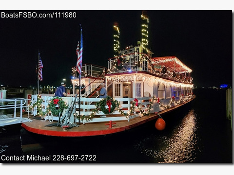 65' 1989 Custom Sternwheel Paddlewheel BoatsFSBOgo