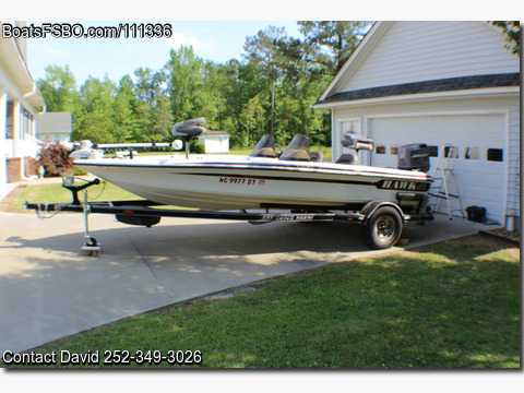 19' 2001 Hawk SUPER 1900 DUAL CONSOLE BoatsFSBOgo
