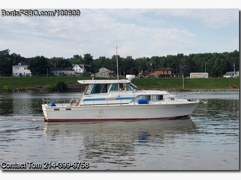 34' 1974 John Allmand 34 Cruiser Sedan BoatsFSBOgo
