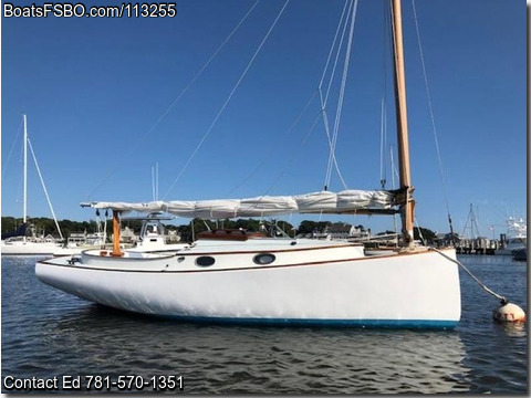 20' 1975 Legnos Mystic 20 Gaff Rig Cat BoatsFSBOgo