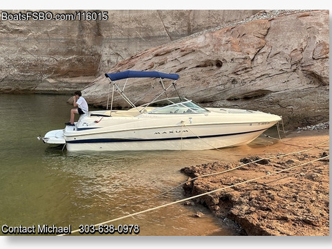 24' 2003 Maxum 2400 SD Bowrider Deck Boat BoatsFSBOgo