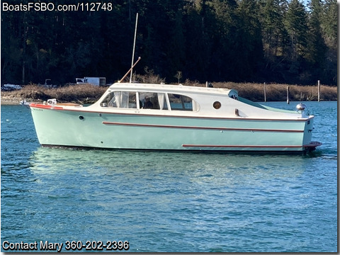 34' 1948 Monk Cabin Cruiser BoatsFSBOgo