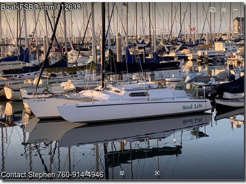 36' 1978 Norman Cross Cruising Trimaran BoatsFSBOgo