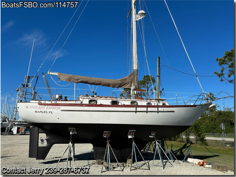 34' 1988 Pacific Seacraft Crealock 34 Cutter BoatsFSBOgo