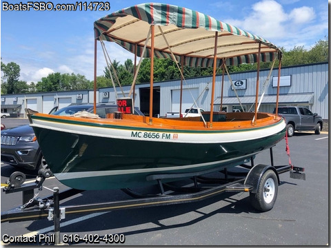 18' 1964 Person Yachts Classic Surry Top Launch BoatsFSBOgo