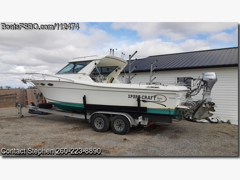 25' 1998 Sportcraft 252 Hardtop BoatsFSBOgo