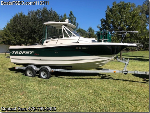 22' 2011 Trophy 2152 Walkaround Hardtop BoatsFSBOgo